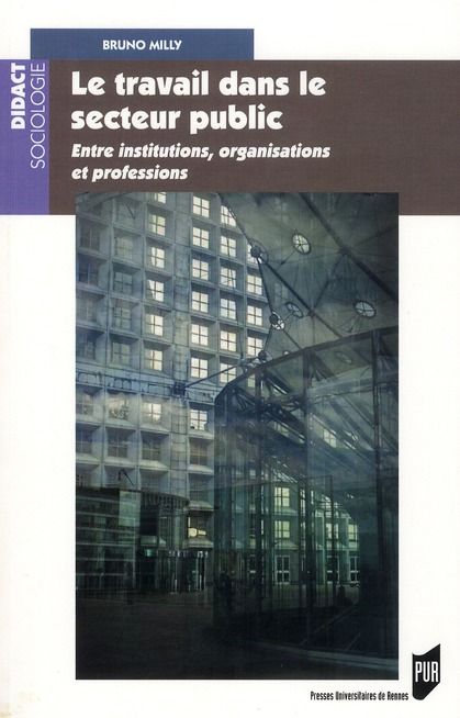 Emprunter Le travail dans le secteur public. Entre institutions, organisations et professions livre