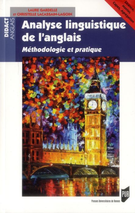 Emprunter Analyse linguistique de l'anglais. Méthodologie et pratique livre