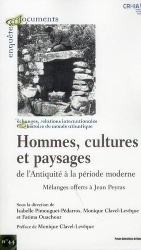 Emprunter Hommes, cultures et paysages de l'Antiquité à la période moderne livre