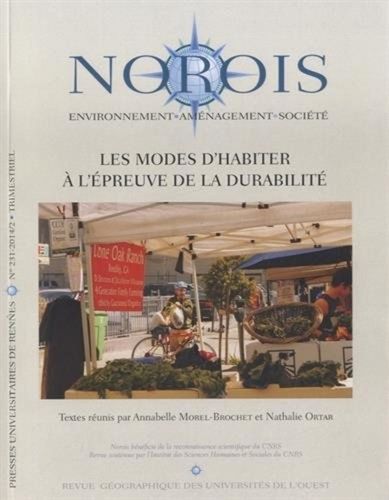 Emprunter Norois N° 231-2014/2 : Les modes d'habiter à l'épreuve de la durabilité livre