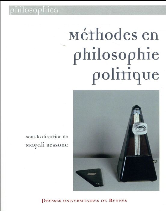 Emprunter Méthodes en philosophie politique livre