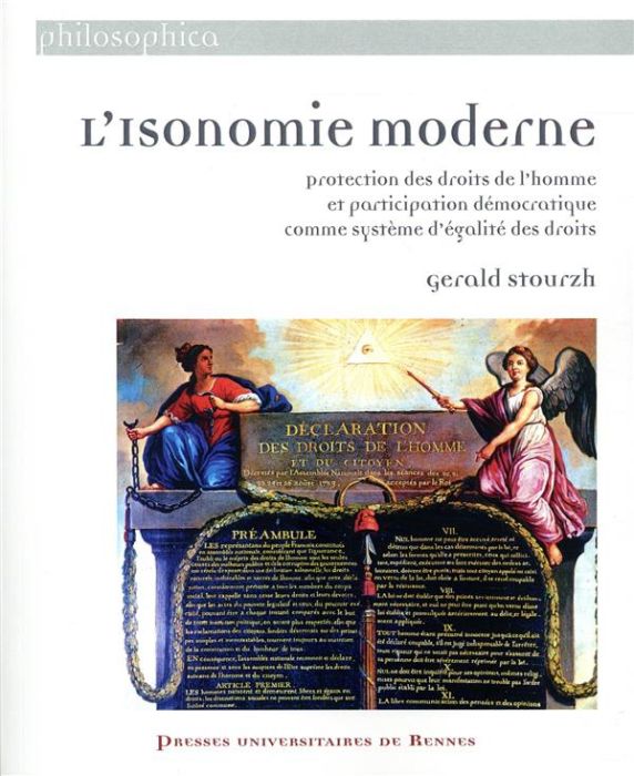 Emprunter Isonomie moderne. Protection des droits de l'Homme et participation démocratique comme système d'éga livre