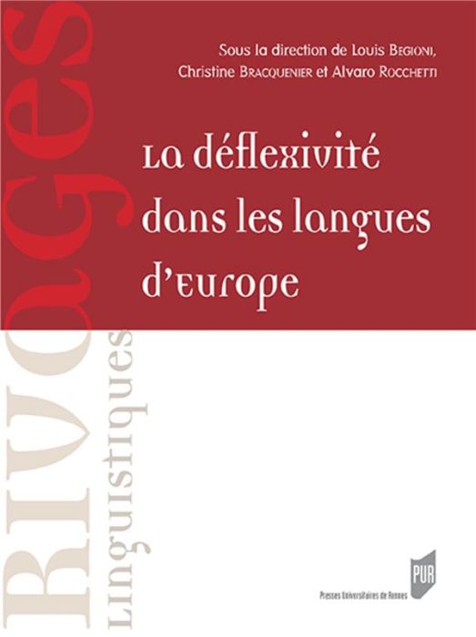 Emprunter La déflexivité dans les langues d'Europe livre