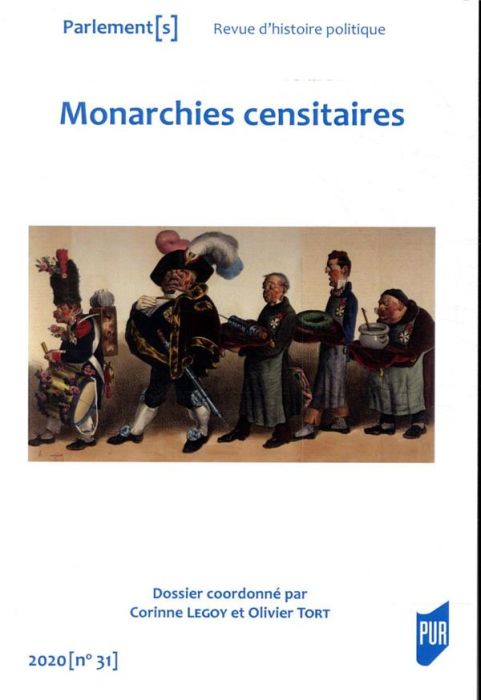 Emprunter Parlement[s  N° 31/2020 : Monarchies censitaires livre