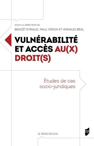 Emprunter Vulnérabilités et accès au(x) droit(s). Etudes de cas socio-juridiques livre