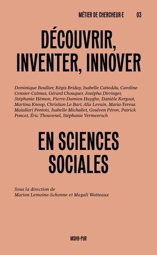 Emprunter Découvrir, inventer, innover en sciences sociales livre