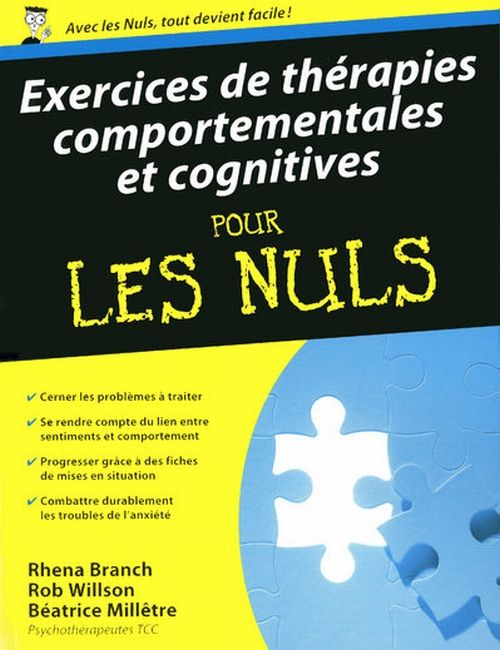 Emprunter Exercices de thérapies comportementales et cognitives pour les Nuls livre