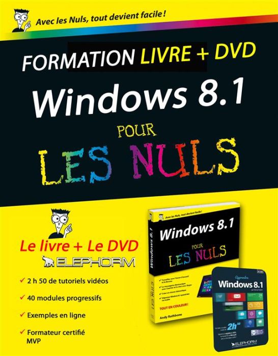 Emprunter Windows 8.1 pour les nuls. Avec 1 DVD livre