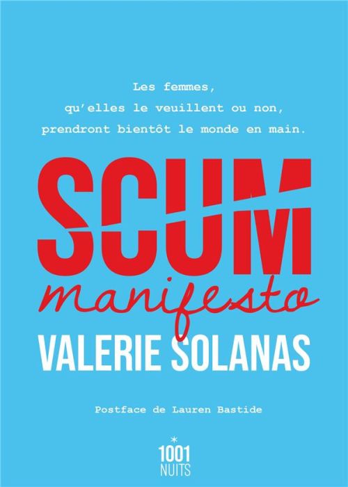 Emprunter SCUM Manifesto livre