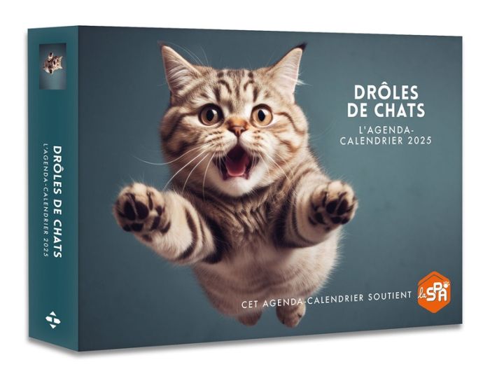 Emprunter L'agenda-calendrier Drôles de chats. Edition 2025 livre