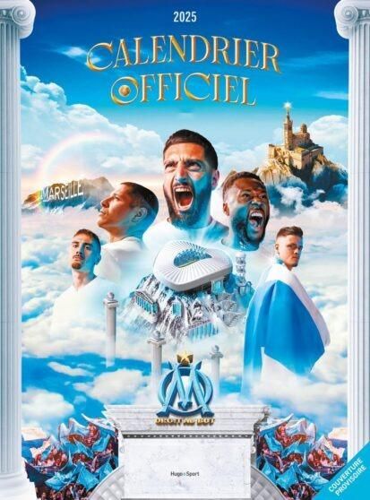 Emprunter Calendrier mural olympique MF de Marseille. Edition 2025 livre