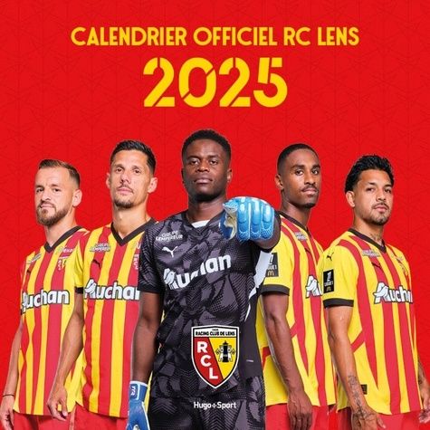 Emprunter Calendrier mural RC Lens PF. Edition 2025 livre