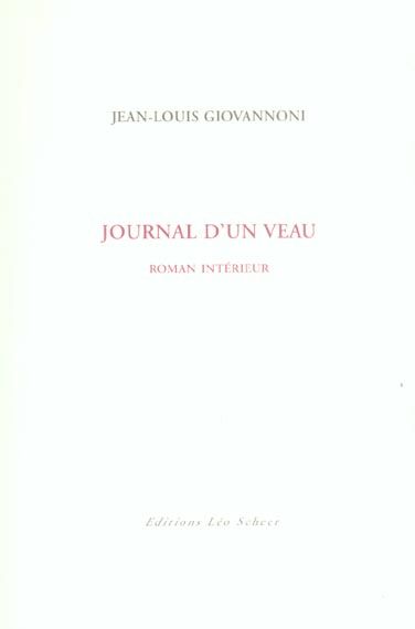 Emprunter Journal d'un veau livre