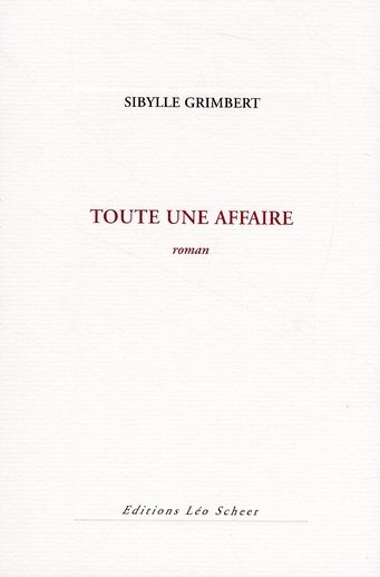 Emprunter Toute une affaire livre