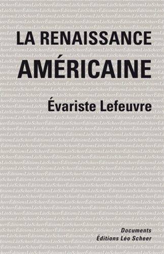 Emprunter La renaissance américaine livre