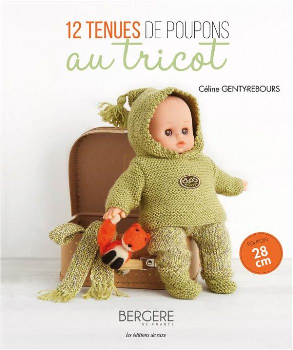 Emprunter 12 tenues de poupons au tricot livre