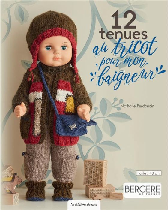 Emprunter 12 tenues au tricot pour mon baigneur livre