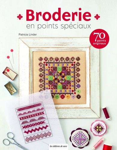 Emprunter Broderie en points spéciaux. 70 points de broderie livre