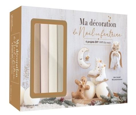 Emprunter Ma décoration de Noël en feutrine. 4 projets DIY 100% fait-main livre