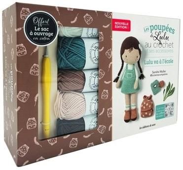 Emprunter Les poupées de Lulu au crochet et ses accessoires. Lulu va à l'école livre