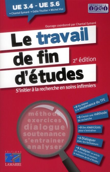 Emprunter Le travail de fin d'études / S'initier à la recherche en soins infirmiers livre