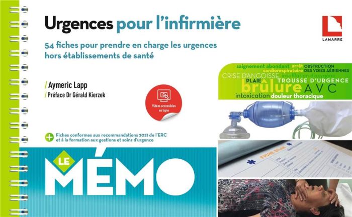 Emprunter URGENCES POUR L INFIRMIERE livre