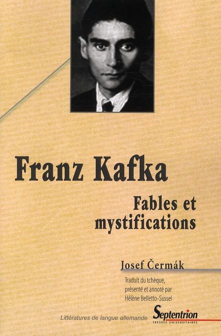 Emprunter Franz Kafka. Fables et mystifications livre