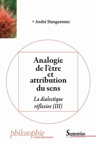 Emprunter La dialectique réflexive. Tome 3, Analogie de l'être et attribution du sens livre