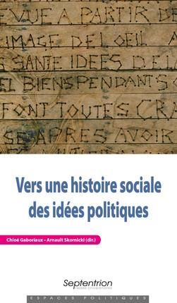 Emprunter Vers une histoire sociale des idées politiques livre