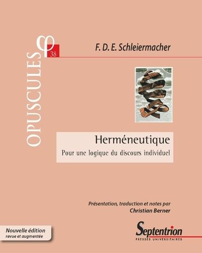 Emprunter Herméneutique. Pour une logique du discours individuel, Edition revue et augmentée livre