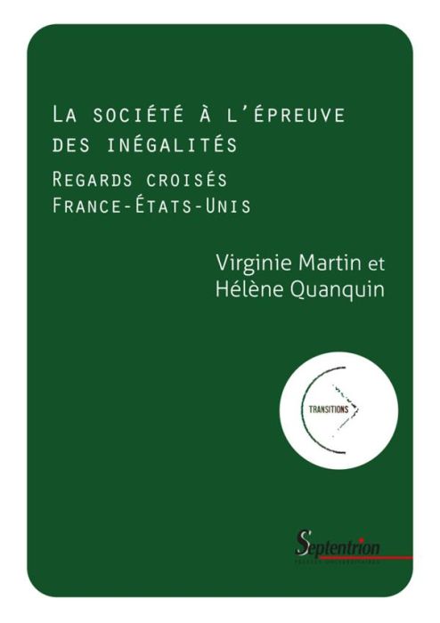 Emprunter La société à l'épreuve des inégalités. Regards croisés France-États-Unis livre