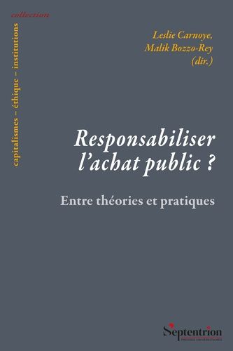 Emprunter Responsabiliser l'achat public ? Entre théories et pratiques livre