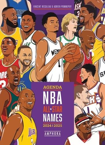 Emprunter Agenda NBA All Star Names. Edition 2024-2025 livre