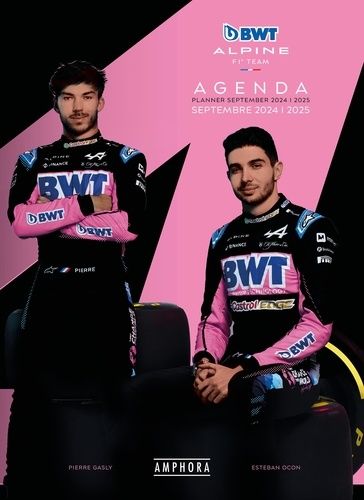 Emprunter Agenda BWT Alpine F1 team. Edition 2024-2025 livre