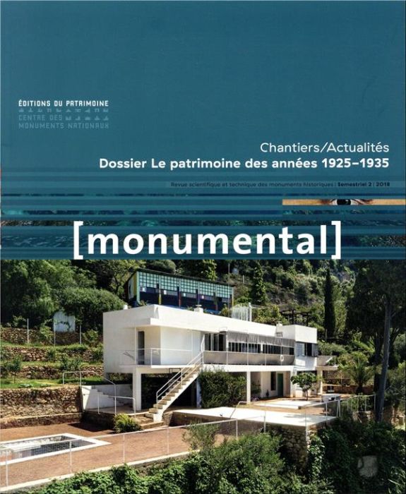 Emprunter Monumental Semestriel 2, décembre 2018 : Le patrimoine des années 1925-1935 livre