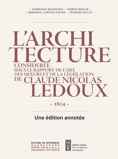 Emprunter L'architecture considérée sous le rapport de l'art, des meours et de la législation de Claude-Nicola livre