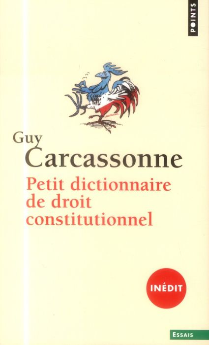 Emprunter Petit dictionnaire de droit constitutionnel livre