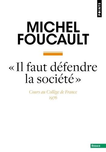 Emprunter Il faut défendre la société. Cours au Collège de France, 1976 livre