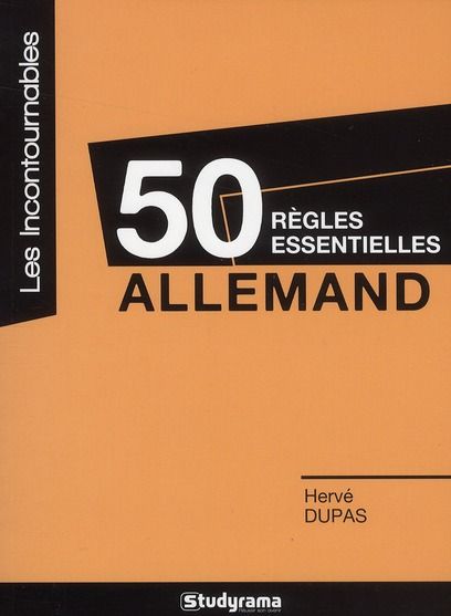 Emprunter Allemand. 50 règles essentielles livre