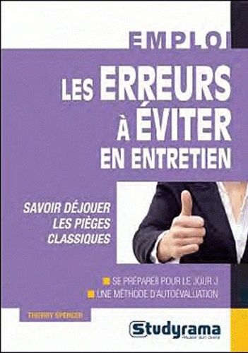 Emprunter Les erreurs à éviter en entretien livre