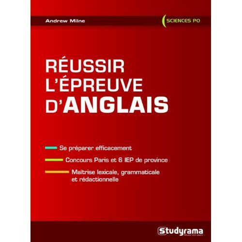 Emprunter Réussir l'épreuve d'anglais livre