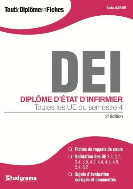 Emprunter Diplôme d'Etat d'Infirmier. Toutes les UE du semestre 4, 2e édition livre