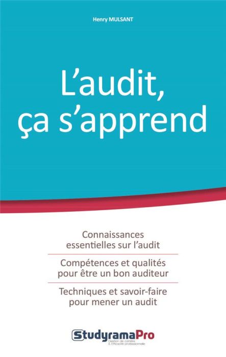 Emprunter L'audit, ça s'apprend livre