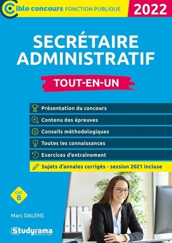 Emprunter Secrétaire administratif. Tout-en-un, Edition 2022 livre