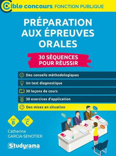 Emprunter Préparation aux épreuves orales. 30 séquences pour réussir - Concours de catégorie B et C livre