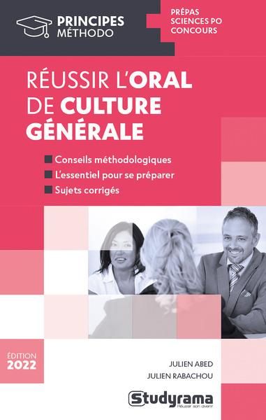 Emprunter Réussir l'oral de culture générale. Edition 2022 livre