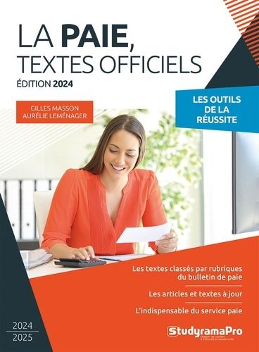 Emprunter La paie, textes officiels livre