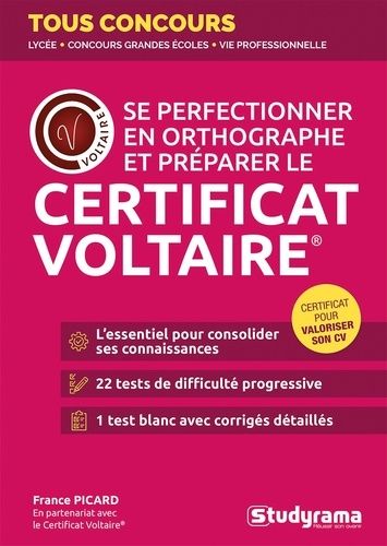 Emprunter Se perfectionner en orthographe et préparer le Certificat Voltaire® livre