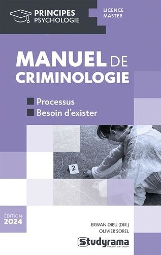 Emprunter Manuel de criminologie. Processus et justice, Edition 2024 livre