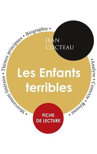 Emprunter Fiche de lecture Les Enfants terribles (Étude intégrale) livre